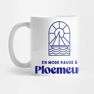 Ploemeur in pause mode - Brittany Morbihan 56 BZH Sea Mug